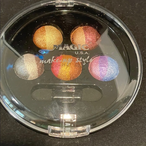 Other - Baked Eyeshadow Palette - Vibrant Multi-Color